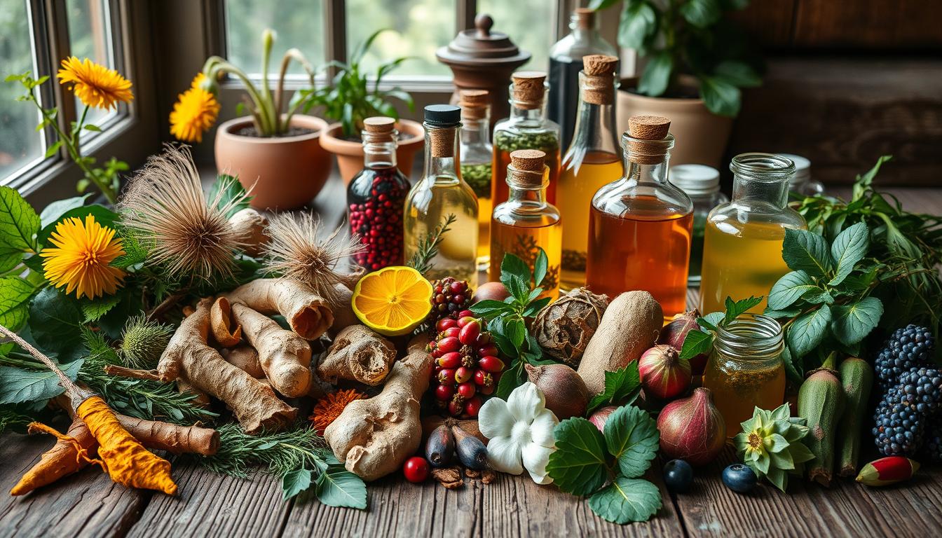 Herbal detox supplements